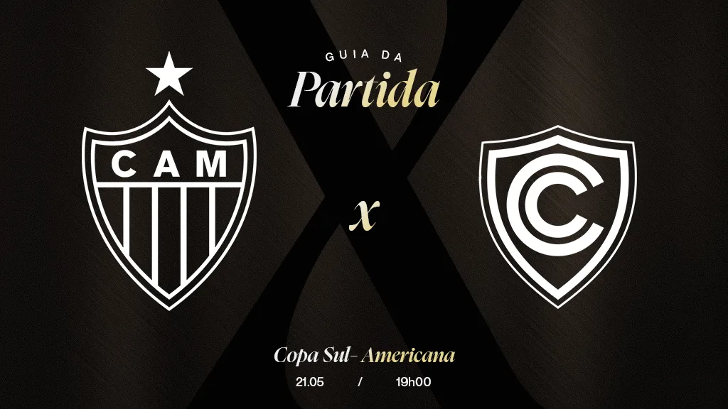 "Atlético Mineiro e Cienciano se enfrentam na Arena MRV pela 5ª rodada da Copa Sul-Americana, com grande expectativa."