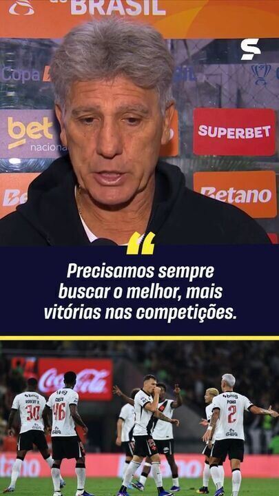 "Técnico Renato Gaúcho do Vasco fala sobre a preparação para o jogo decisivo contra o Paysandu na Copa do Brasil."