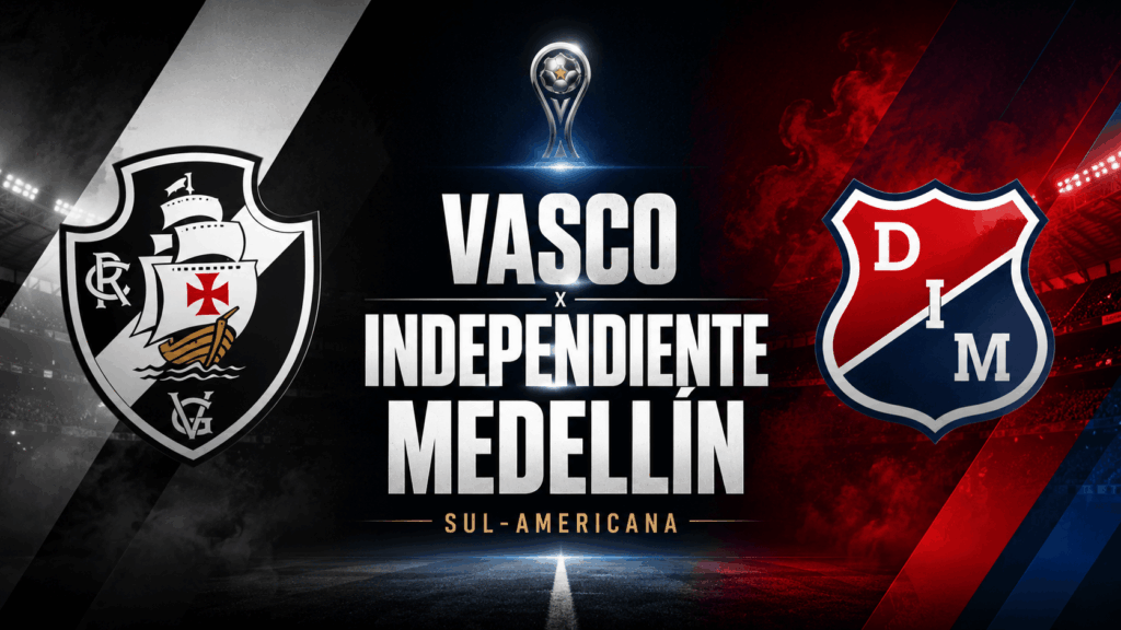 Vasco Da Gama Enfrenta O Independiente Medellín Na Sul-Americana