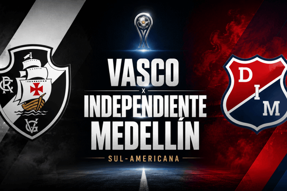 Vasco Da Gama Enfrenta O Independiente Medellín Na Sul-Americana