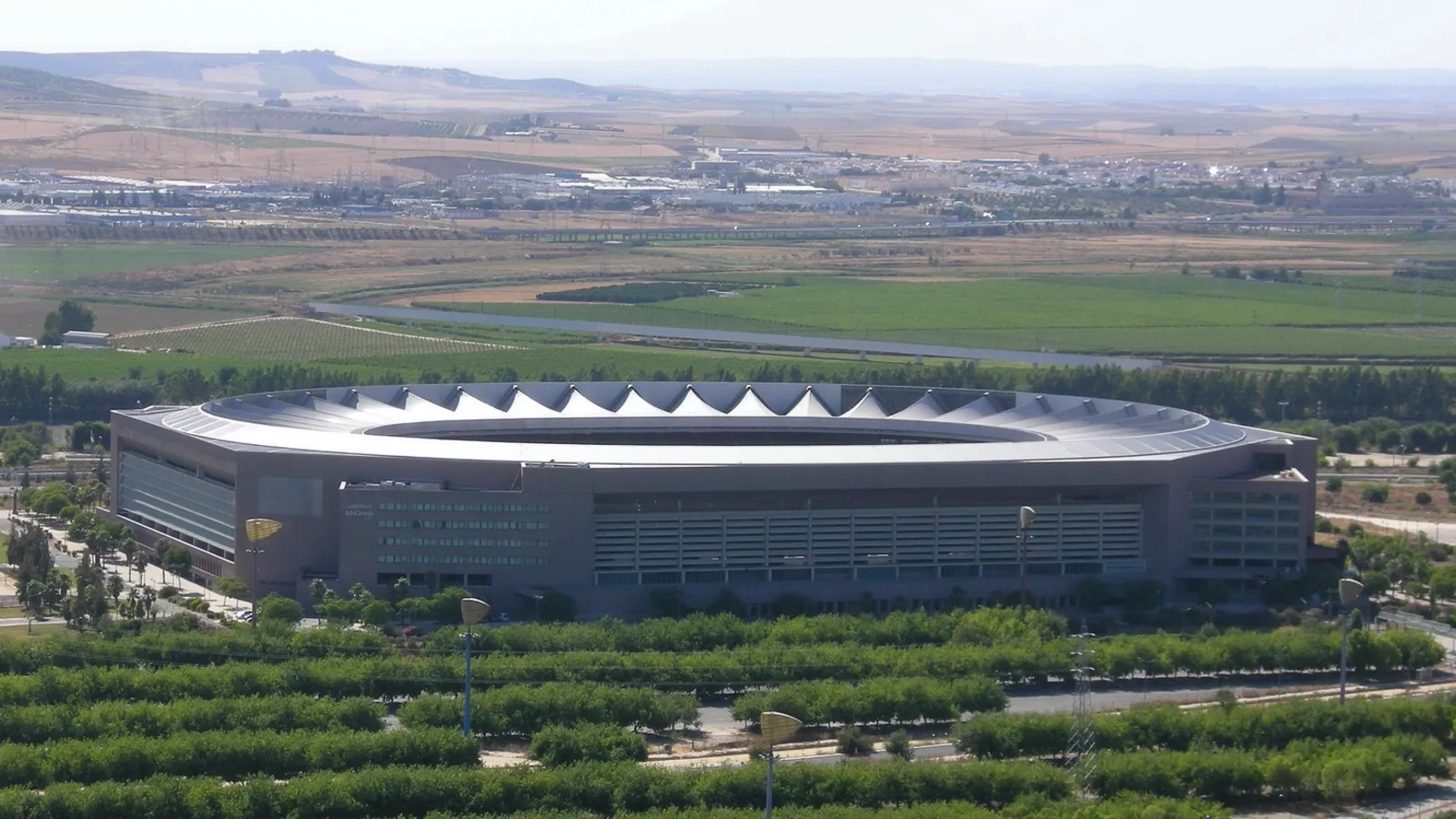 Estádio La Cartuja, em Sevilha, palco de Real Betis x Feyenoord